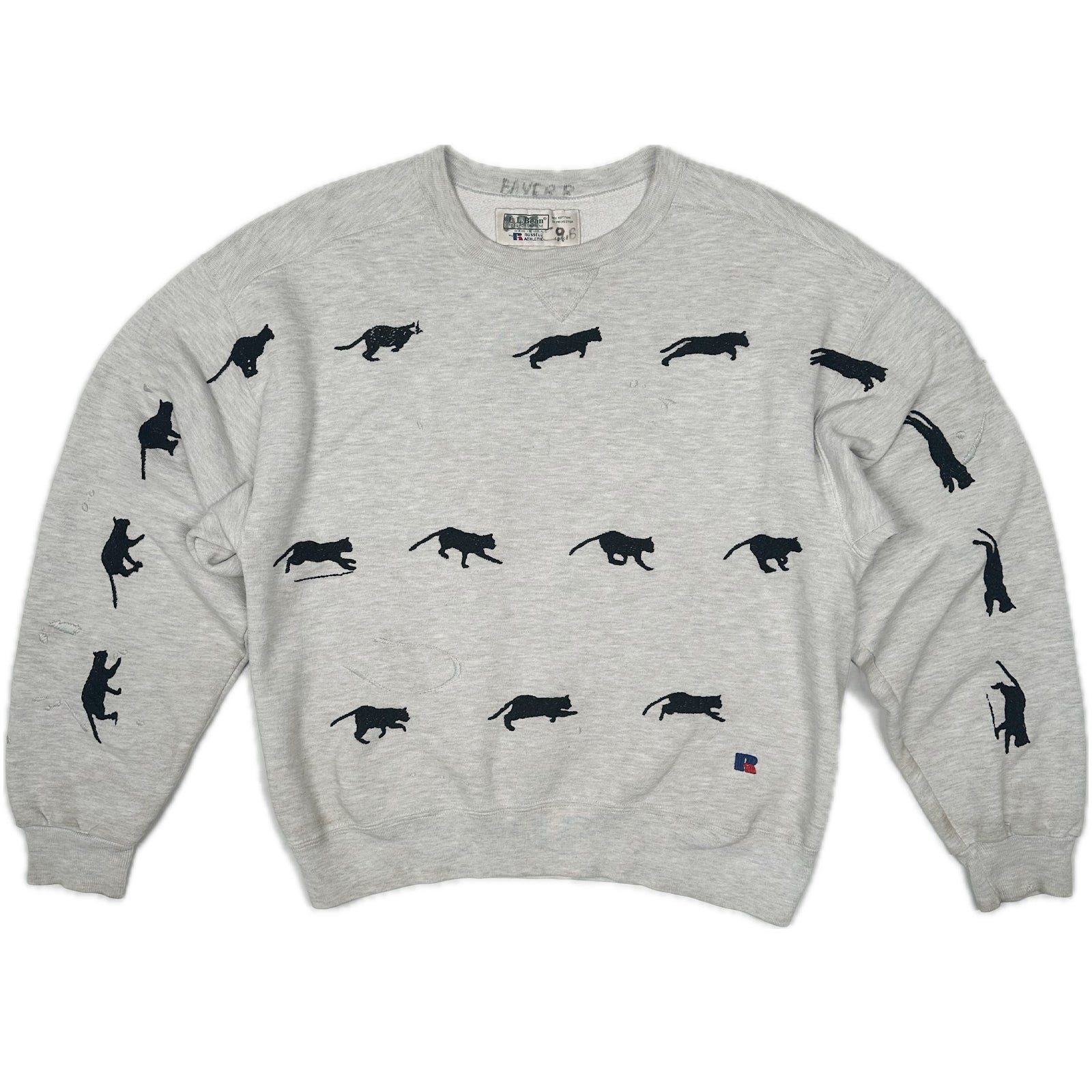 BANDULU " MUYBRIDGE LEAPING CAT " L.L. BEAN by RUSSELL CREW L