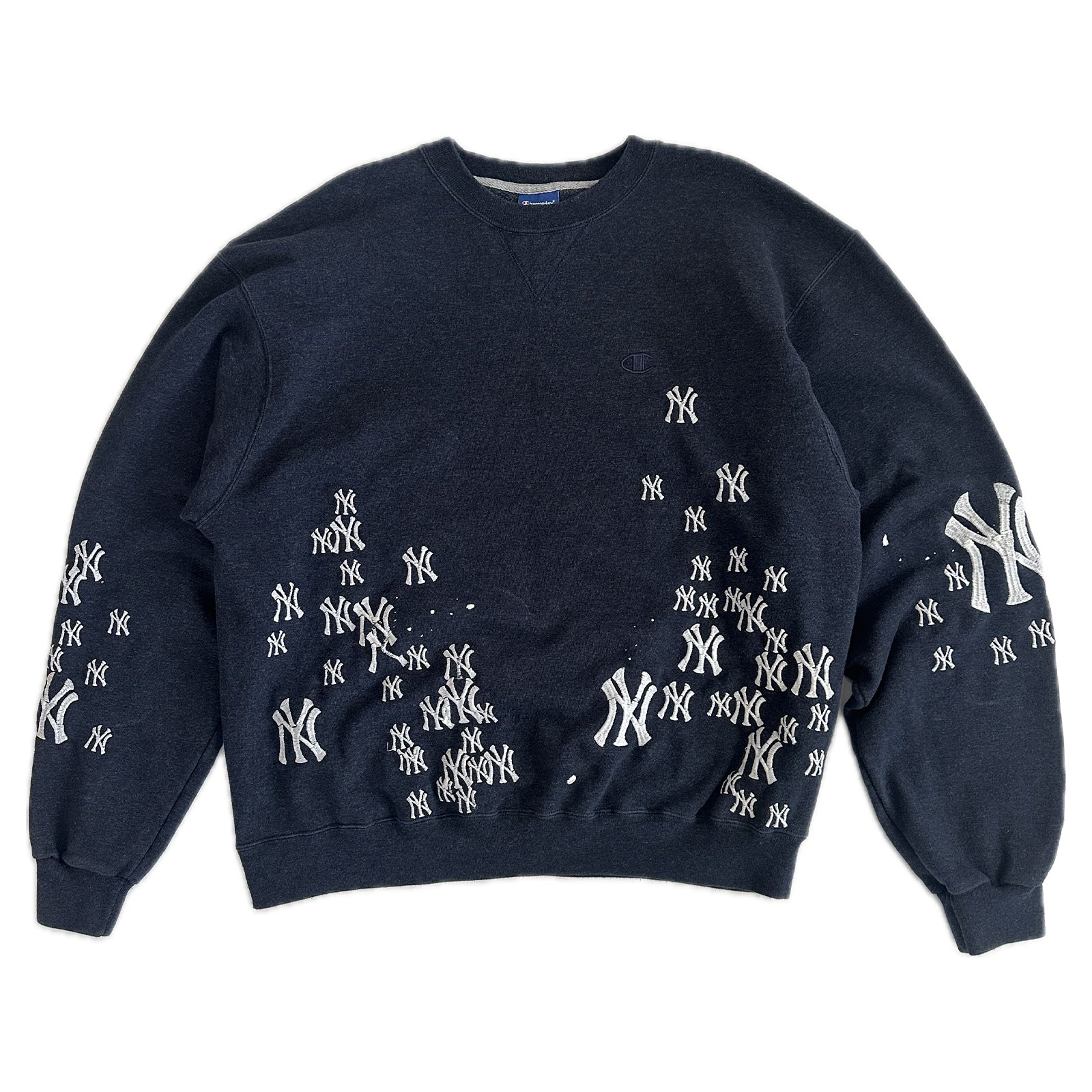 " YANKEES SPLATTER " CREW XL