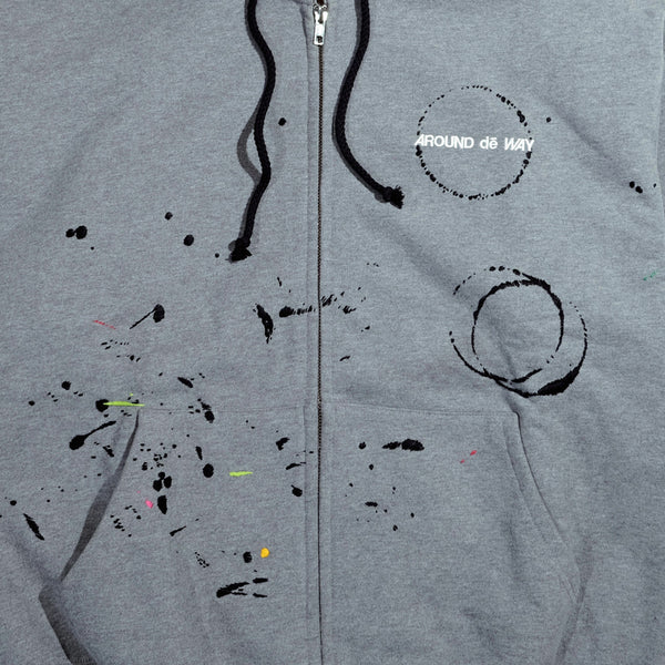 AROUND dē WAY x BANDULU " 02 / 10 " HOODIE L