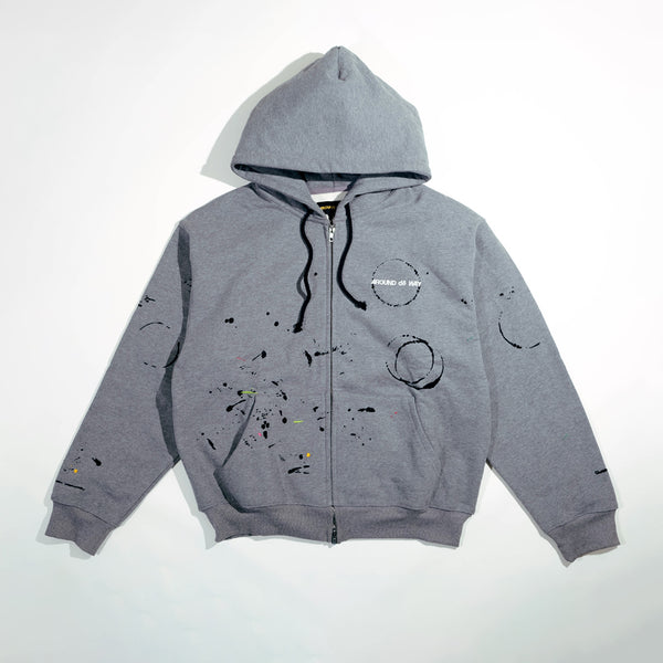 AROUND dē WAY x BANDULU " 02 / 10 " HOODIE L