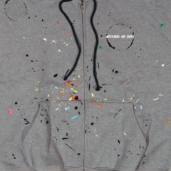 AROUND dē WAY x BANDULU " 09 / 10 " HOODIE XXL