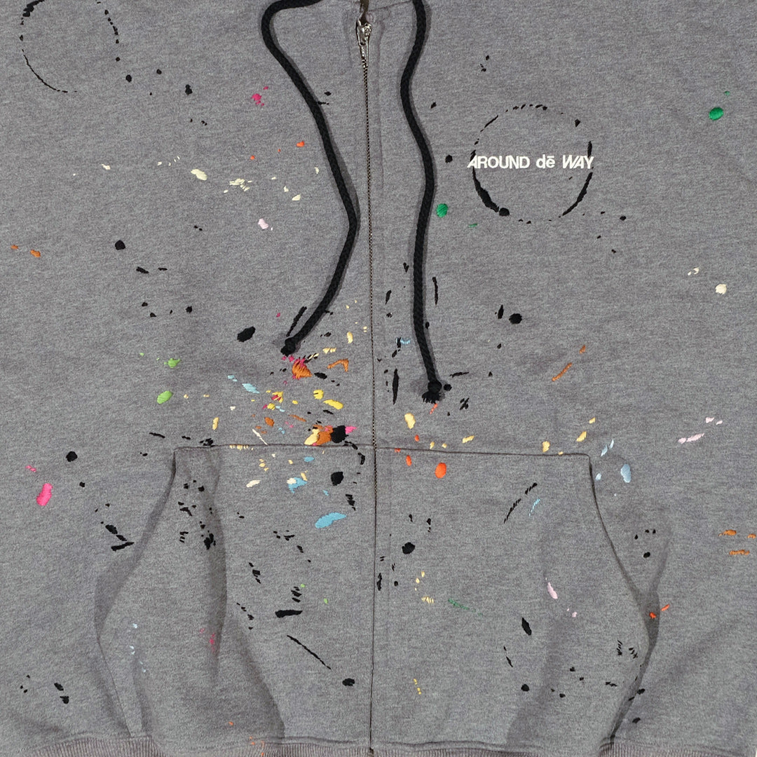 AROUND dē WAY x BANDULU " 09 / 10 " HOODIE XXL