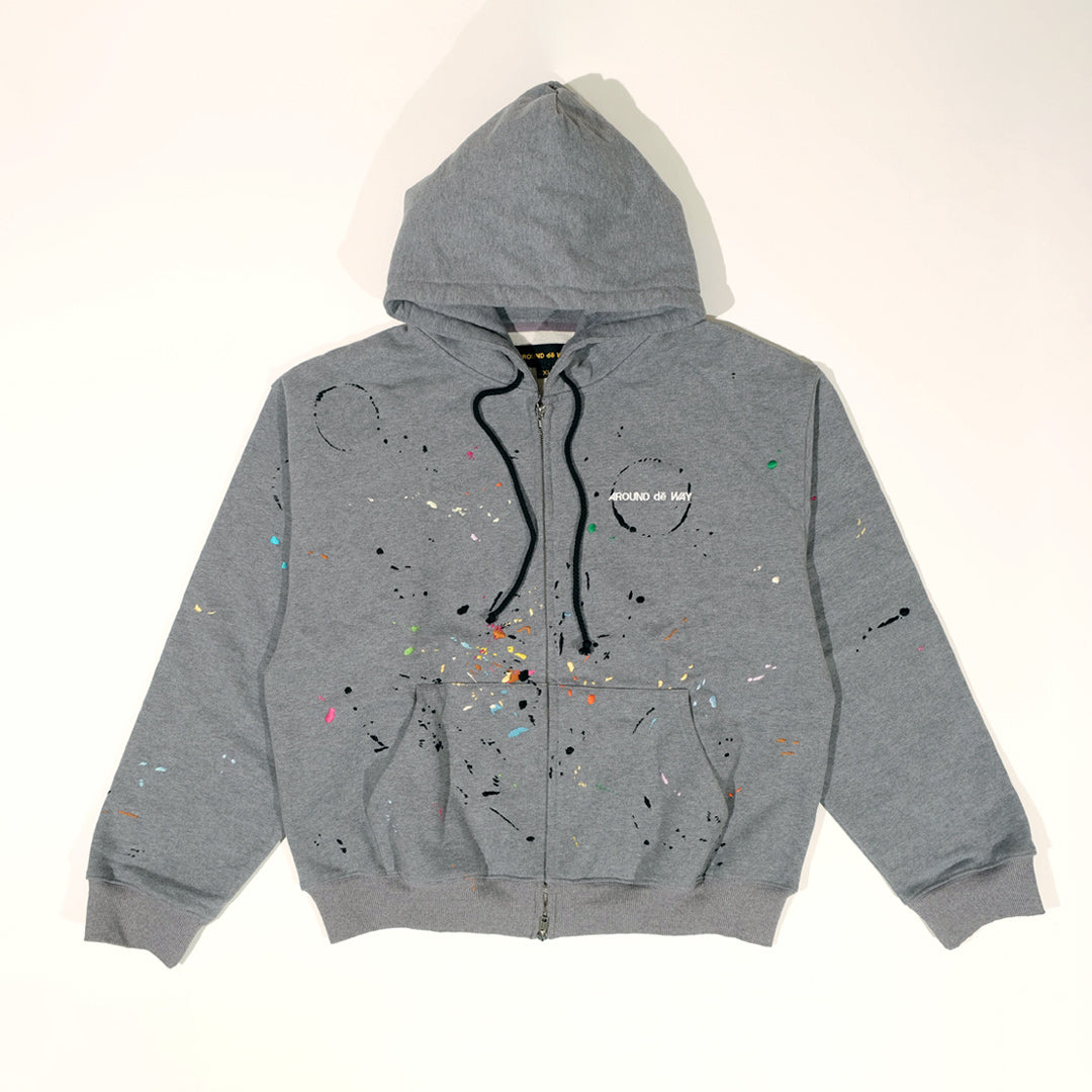 AROUND dē WAY x BANDULU " 09 / 10 " HOODIE XXL