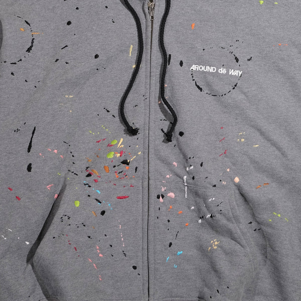 AROUND dē WAY x BANDULU " 05 / 10 " HOODIE XL