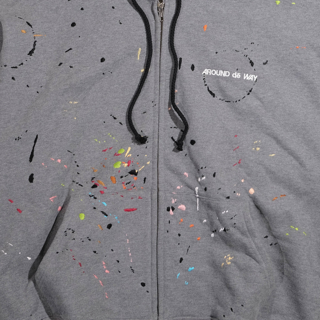 AROUND dē WAY x BANDULU " 05 / 10 " HOODIE XL