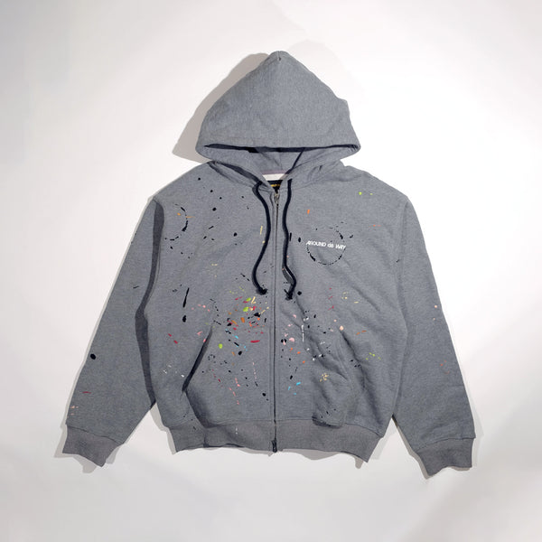 AROUND dē WAY x BANDULU " 05 / 10 " HOODIE XL