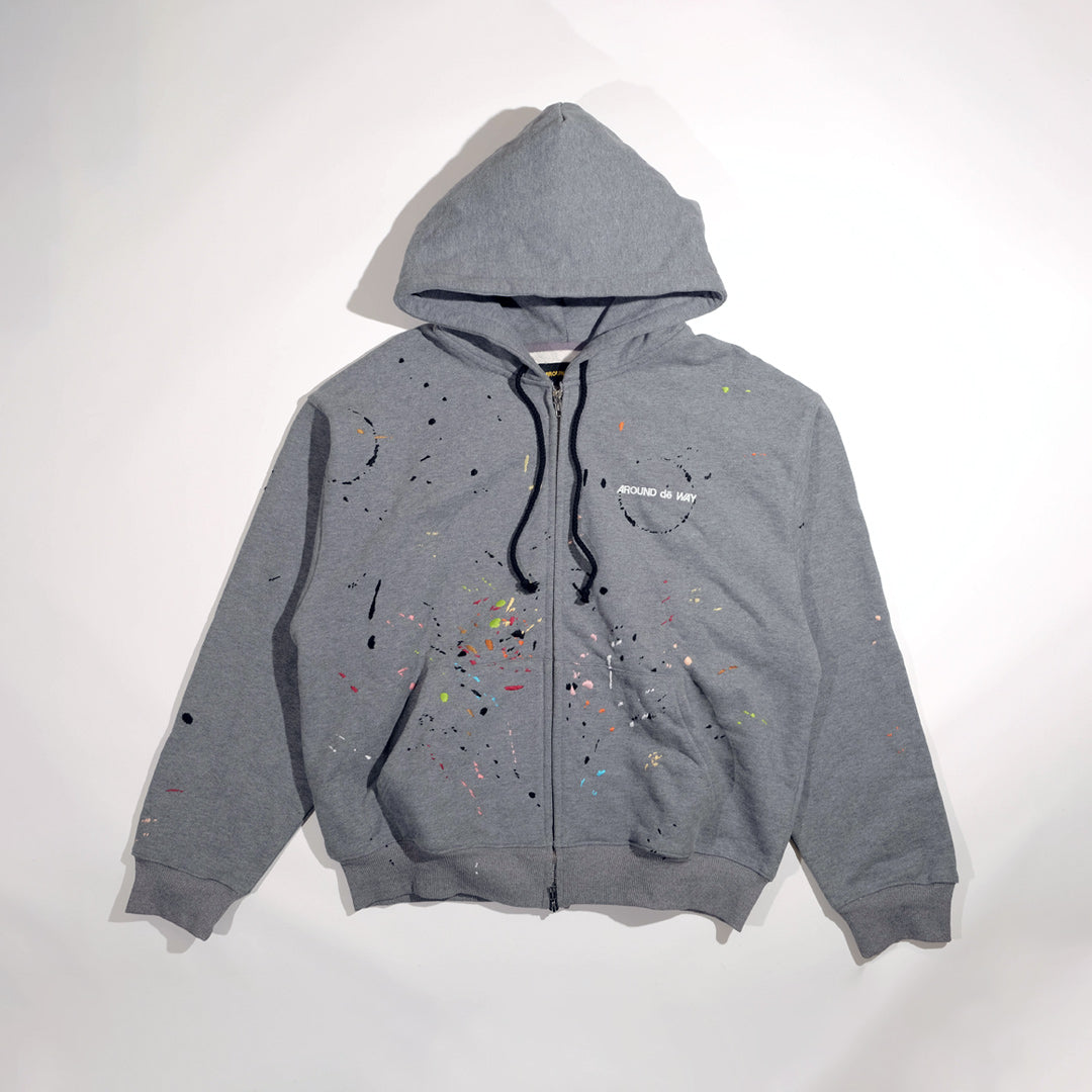 AROUND dē WAY x BANDULU " 05 / 10 " HOODIE XL
