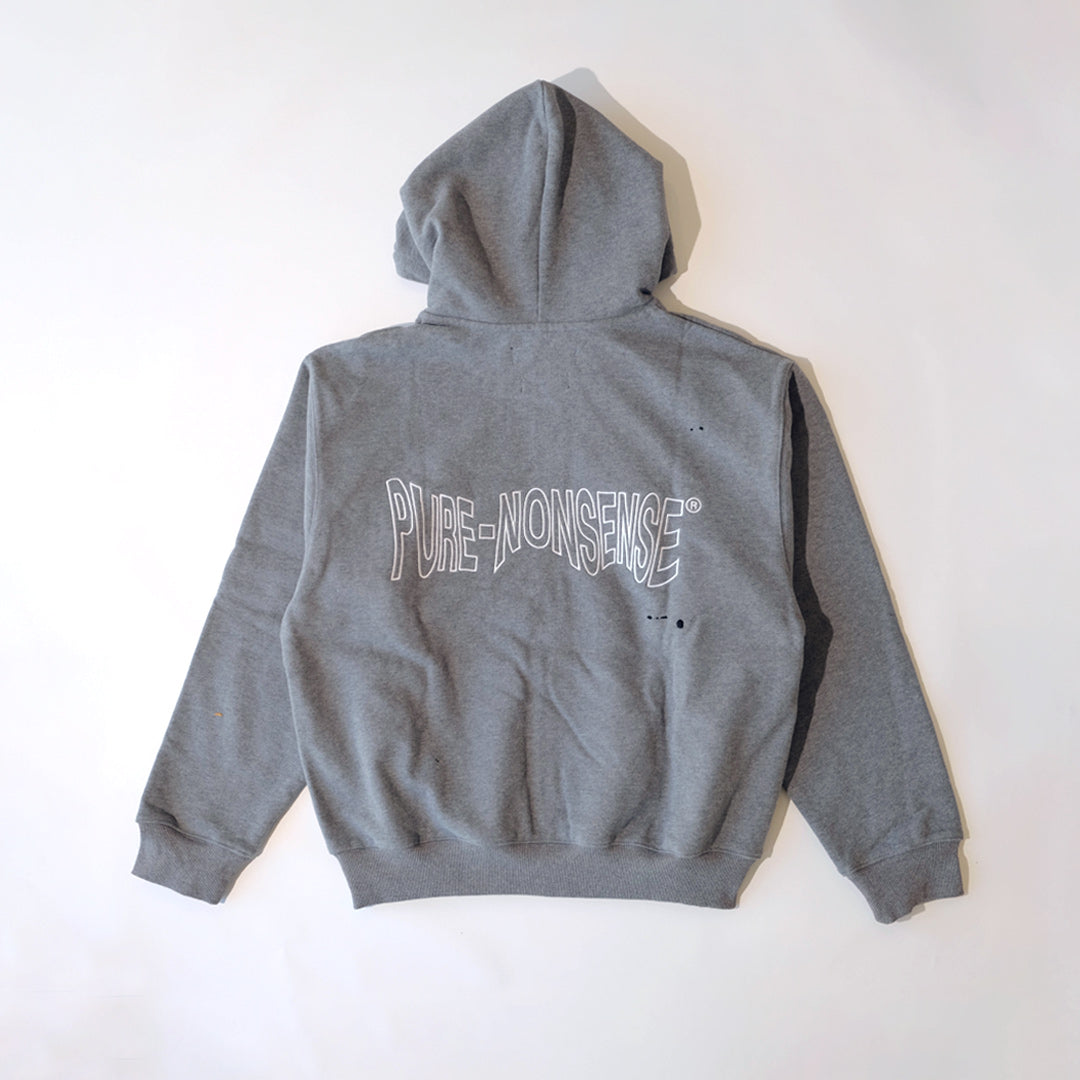 AROUND dē WAY x BANDULU " 01 / 10 " HOODIE L