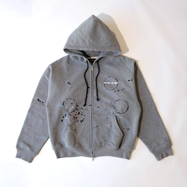 AROUND dē WAY x BANDULU " 01 / 10 " HOODIE L