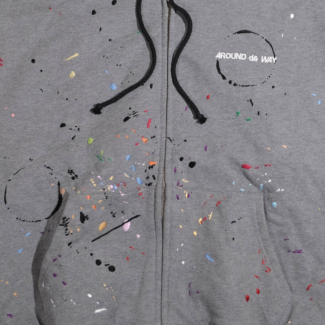 AROUND dē WAY x BANDULU " 08 / 10 " HOODIE XL