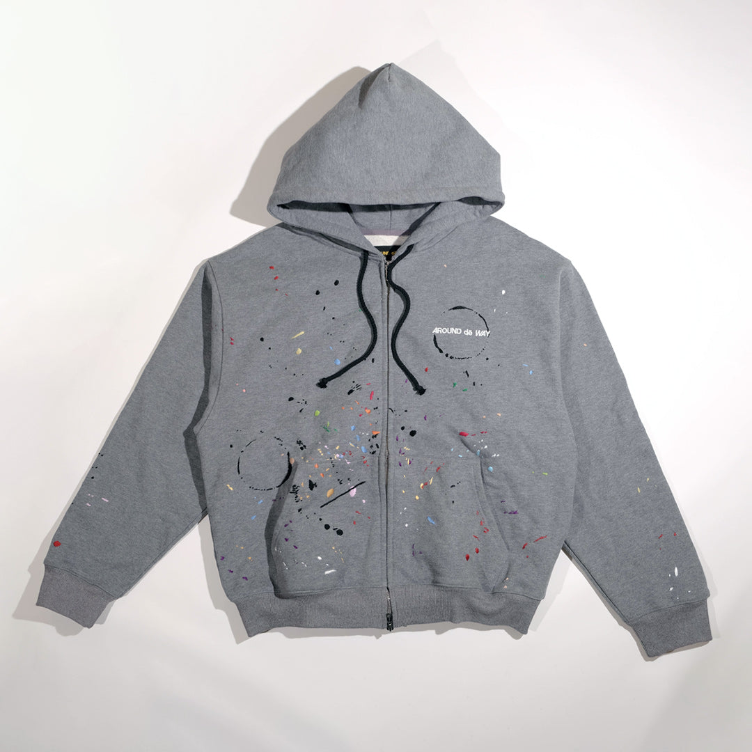AROUND dē WAY x BANDULU " 08 / 10 " HOODIE XL