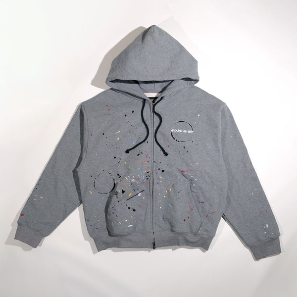 AROUND dē WAY x BANDULU " 08 / 10 " HOODIE XL