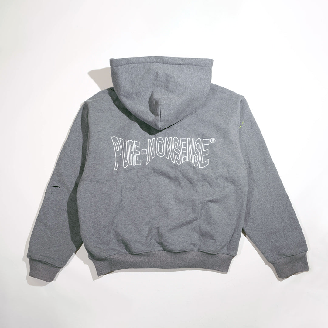AROUND dē WAY x BANDULU " 04 / 10 " HOODIE L