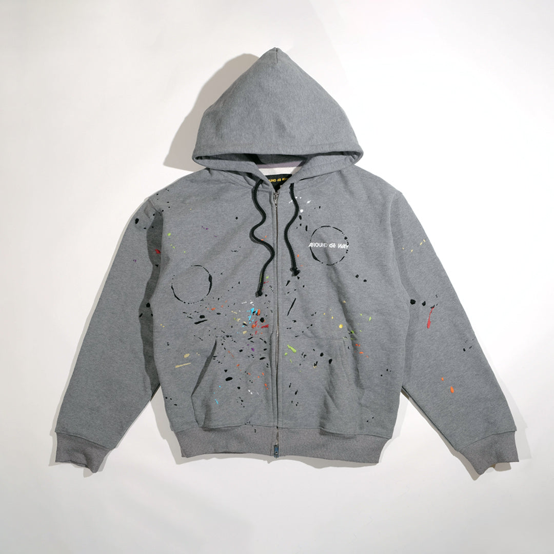 AROUND dē WAY x BANDULU " 04 / 10 " HOODIE L