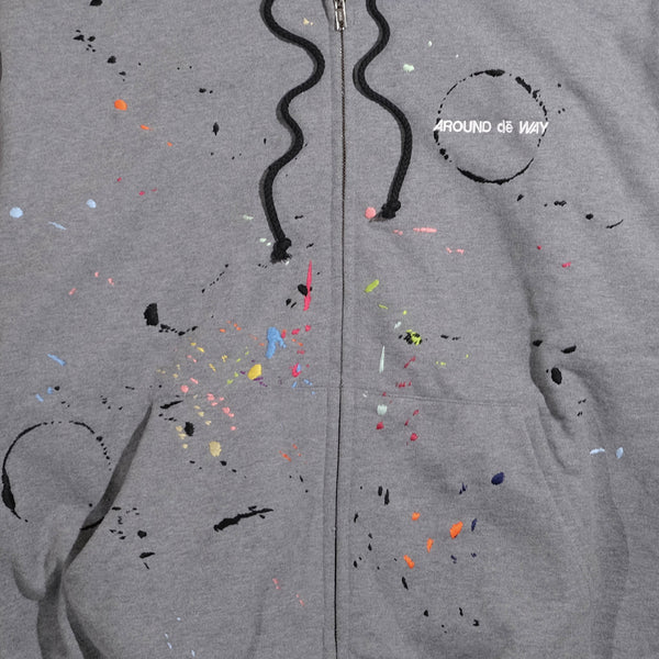 AROUND dē WAY x BANDULU " 07 / 10 " HOODIE XL