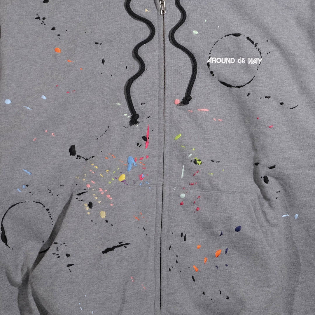 AROUND dē WAY x BANDULU " 07 / 10 " HOODIE XL
