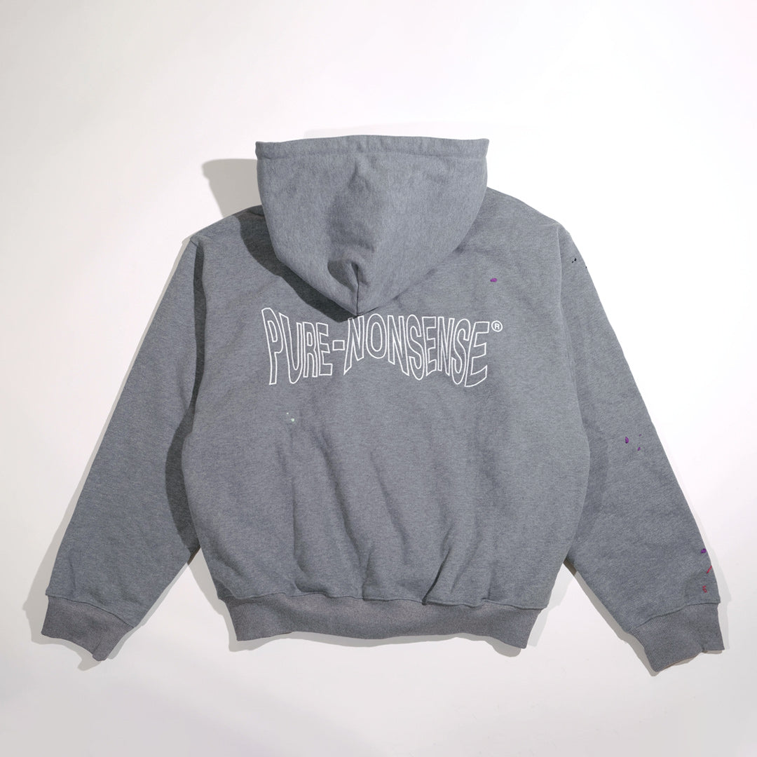 AROUND dē WAY x BANDULU " 07 / 10 " HOODIE XL