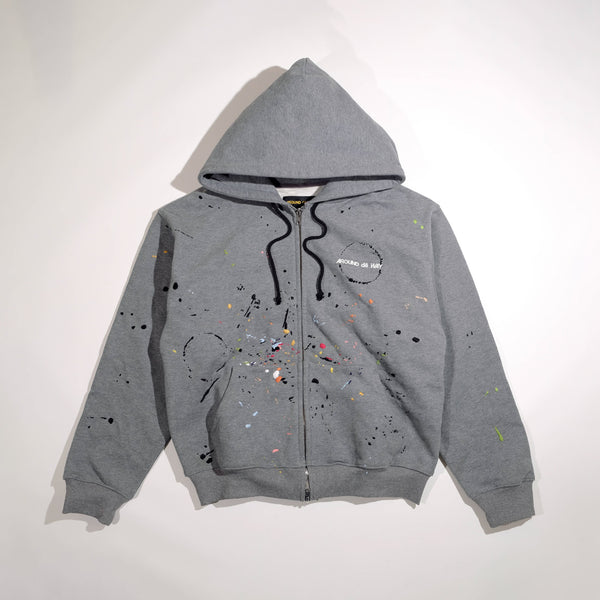 AROUND dē WAY x BANDULU " 03 / 10 " HOODIE L