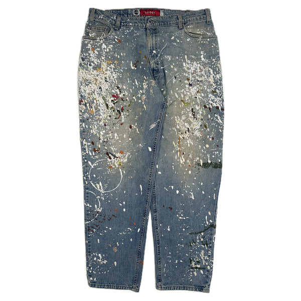 " 007 / 333 " VTG LEVI'S® ' LOOSE ' SILVERTAB JEANS 38W 32L