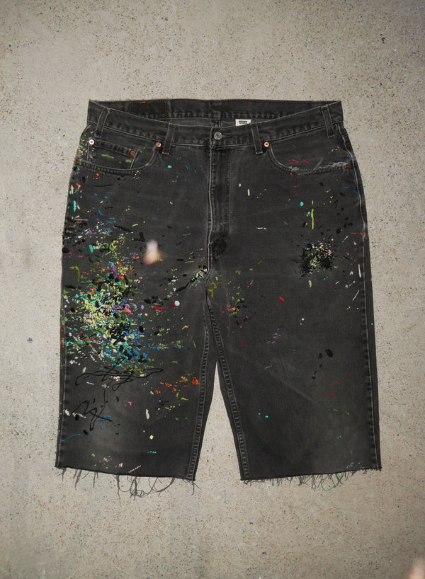 " 025 / 333 " LEVI'S® 550 40W CUTOFF SHORTS