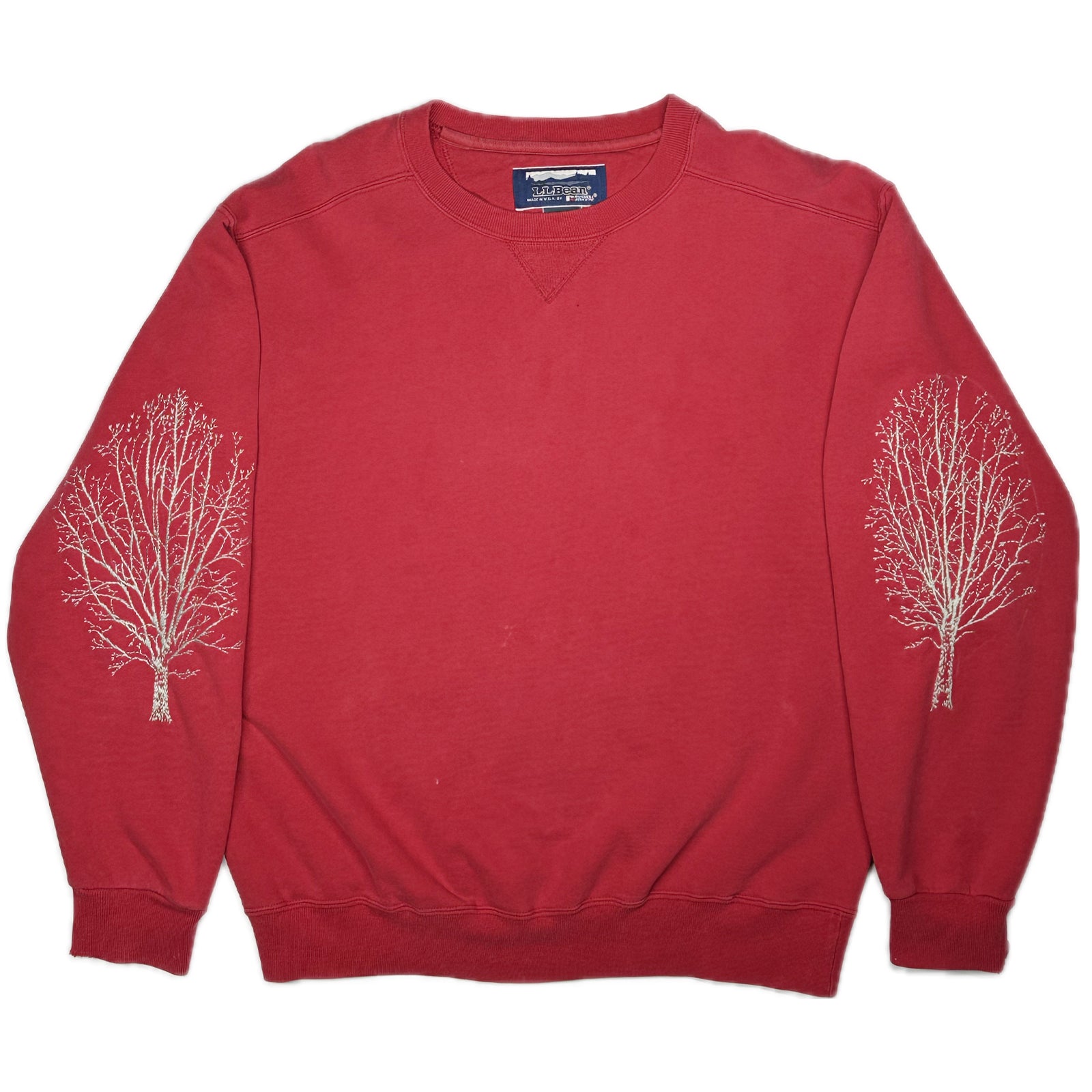 " ARBOR PATCH " LL BEAN CREWNECK M