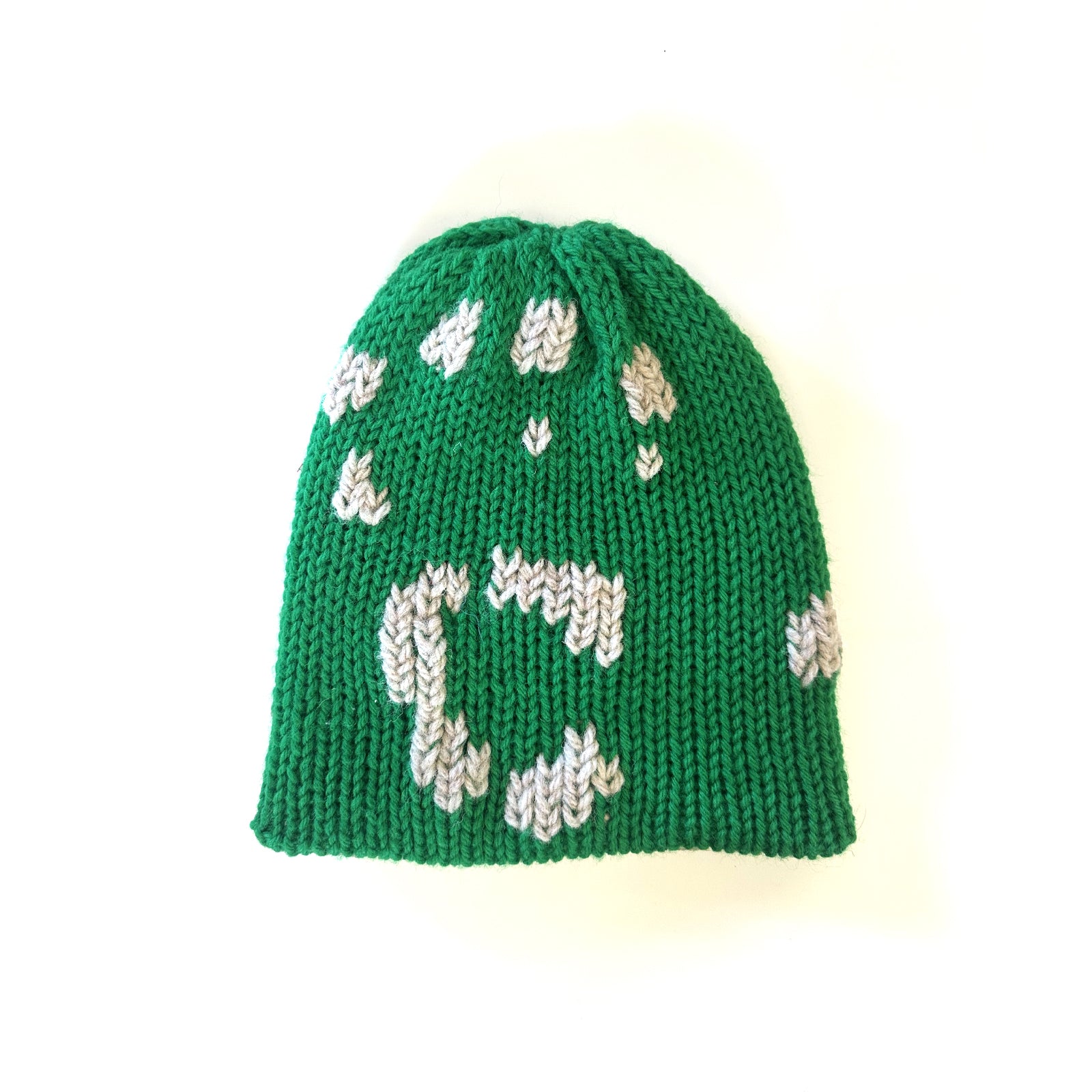 " HAND PRINT " WOOL BEANIE