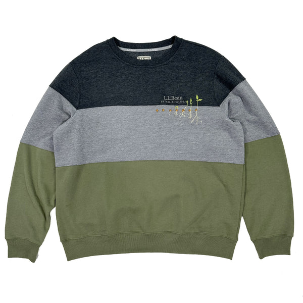" SEEDLING " LL BEAN CREWNECK L