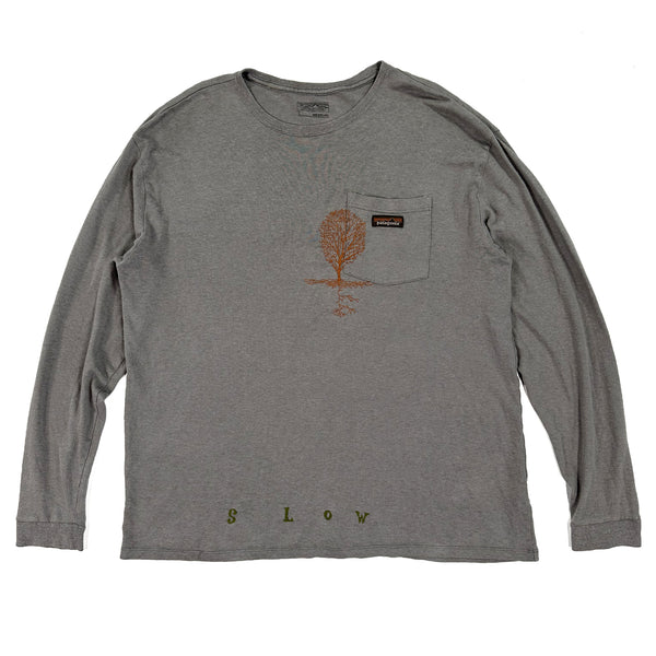 " SLOW " PATAGONIA TEE XL