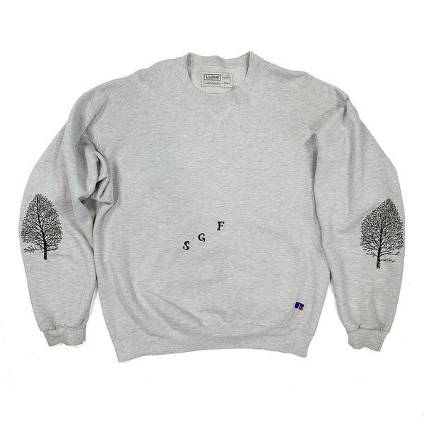 " ARBOR PATCH " LL BEAN CREWNECK XL