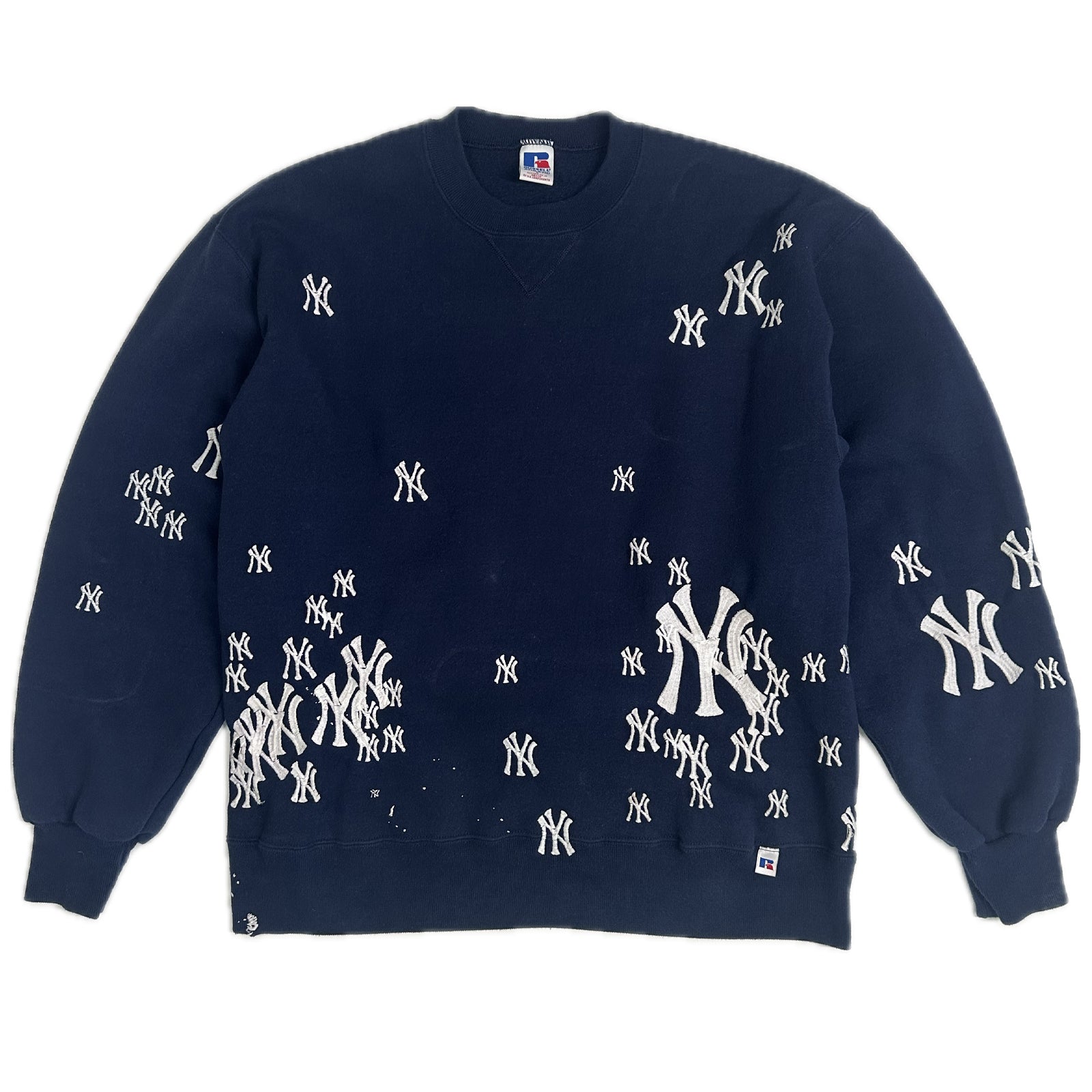 " YANKEES SPLATTER " CREW L