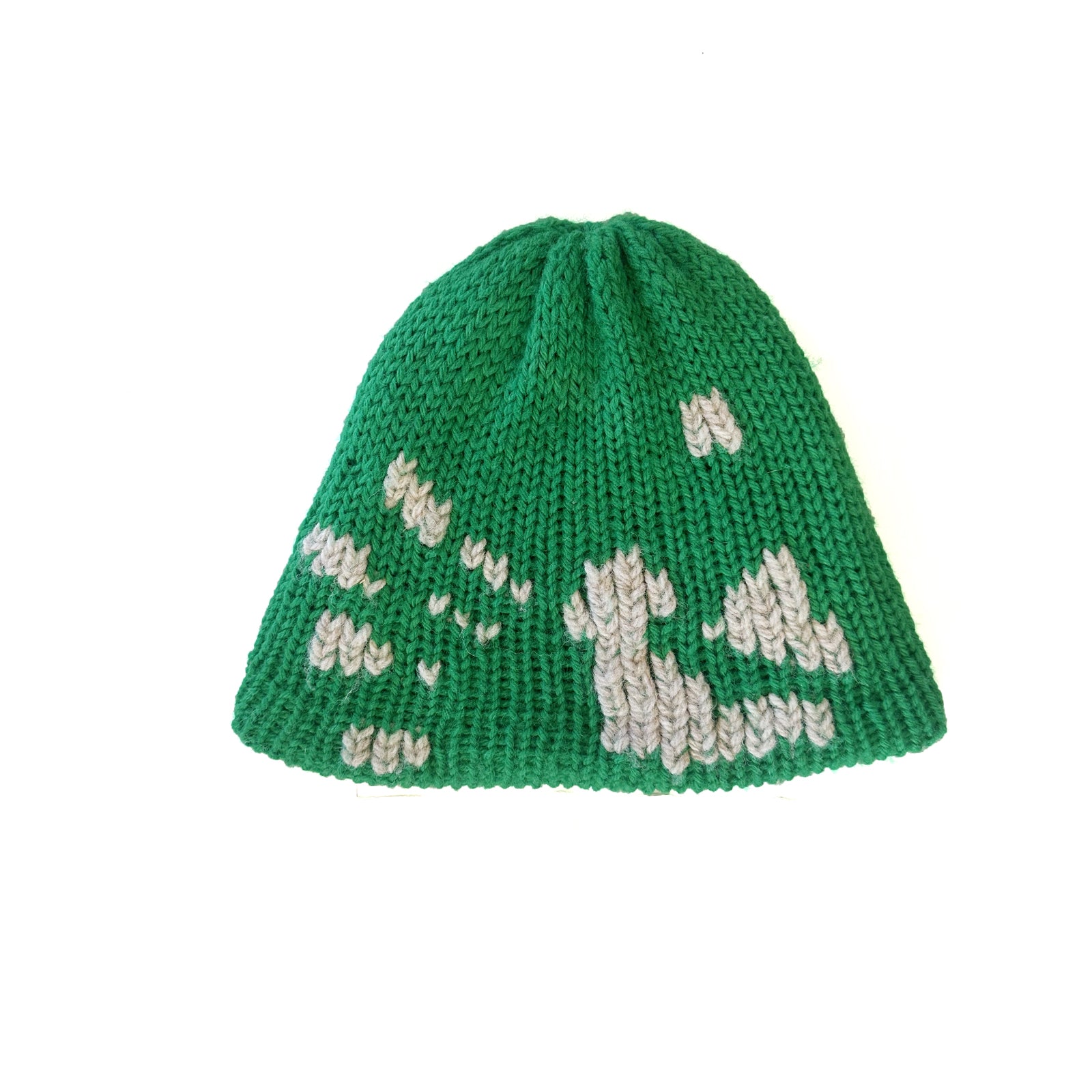 " HAND PRINT " WOOL BEANIE