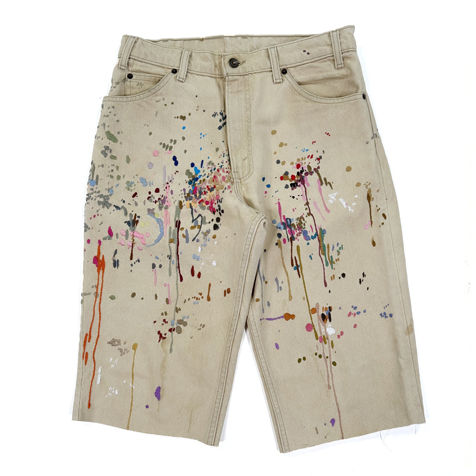 " 019 / 333 " LEVI'S® CUTOFF JORTS 34W