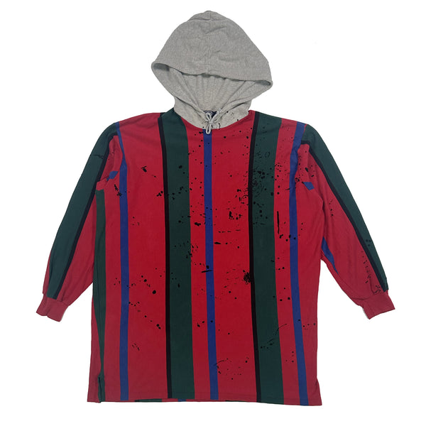 " 006 / 222 " POLO HOODED RUGBY " BIG "