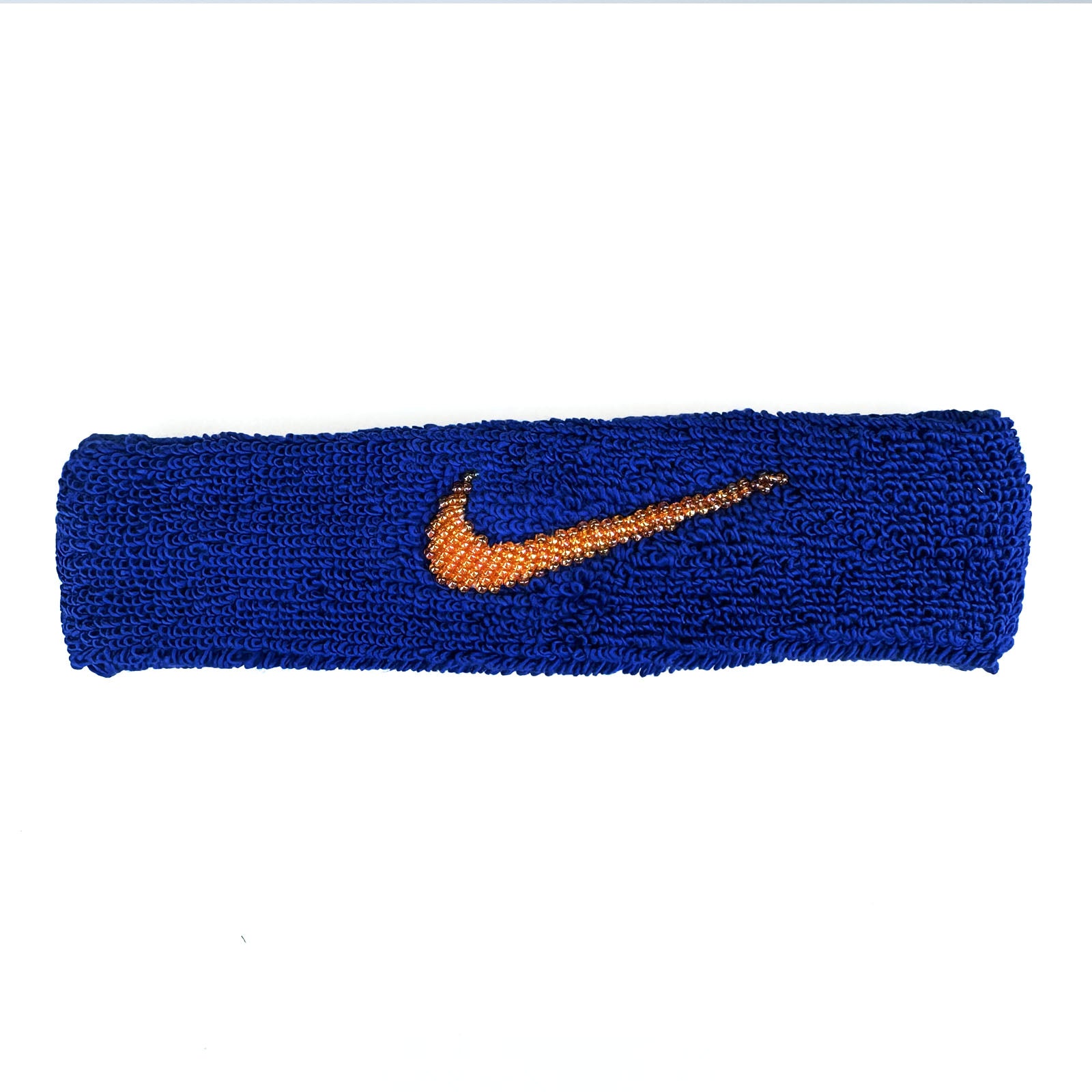 BANDULU " KNICKS " BEADED NIKE HEADBAND