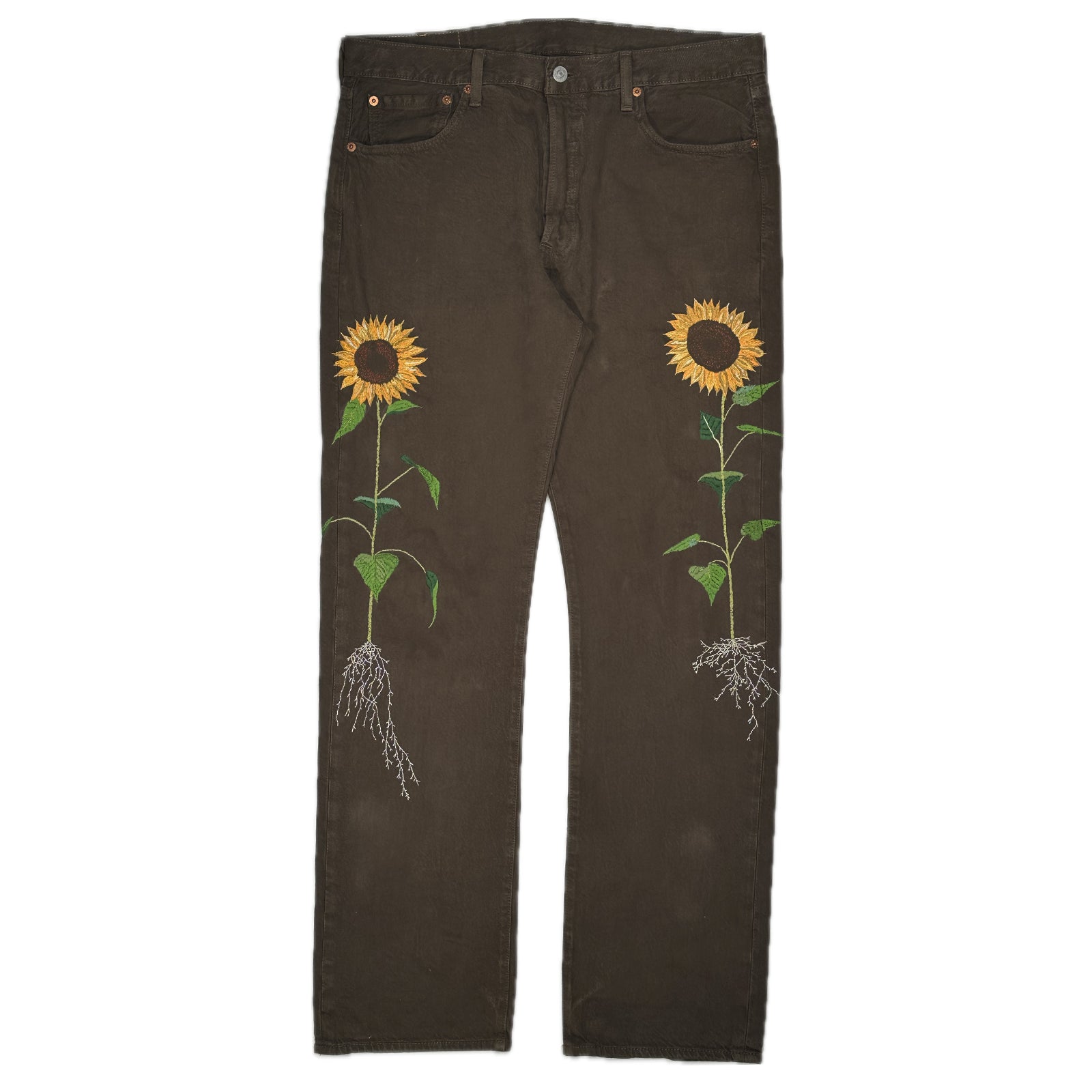 " SUNFLOWER JEANS " 34W 32L 501's