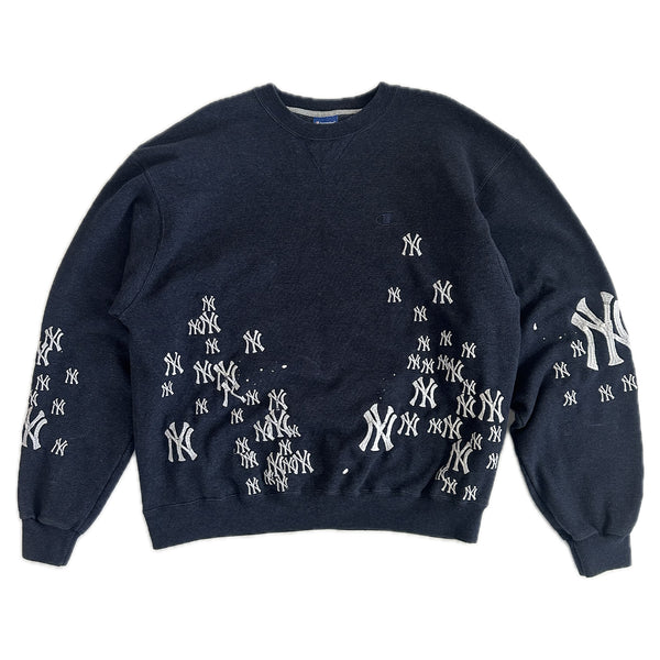" YANKEES SPLATTER " CREW XL