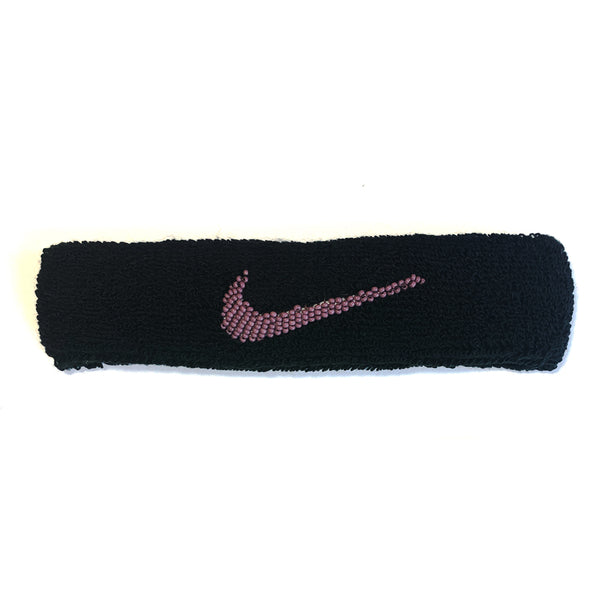 BANDULU " ORCHID " BEADED NIKE HEADBAND